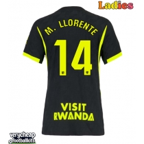 Atletico Madrid Marcos Llorente #14 Replica Away Shirt Ladies 2026-27 Short Sleeve